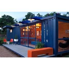 Galvanized Steel Restaurant Portable Cabin, Material: Galvanized Steel