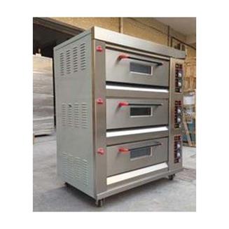 Gas Deck Oven 3 Deck 6 Tray Power(Kw): 0.3