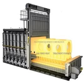 Gas Operated Heat Treatment Furnace For Steel