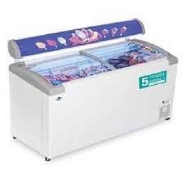 Gfr550Icgt Curved Glass Green Freezer In Built Led Light527L, No. of Lids/ Doors: N