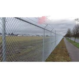 Gi Chain Link Mesh Fence, Surface Finish: Galvanized