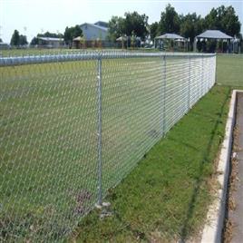 Gi Chain Link Mesh Fencing, Wire Diameter: 6 mm