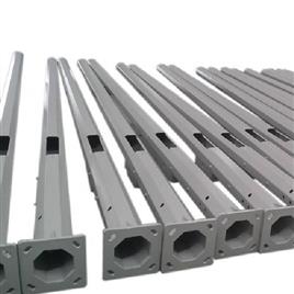Gi Octagonal Pole 6, Height: 10 m