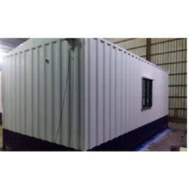 Gi Portable Construction Site Office Cabin, Shape: Rectangular