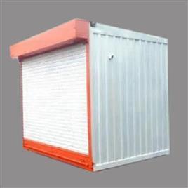 Gi Portable Shop Cabin Material: Galvanized Iron