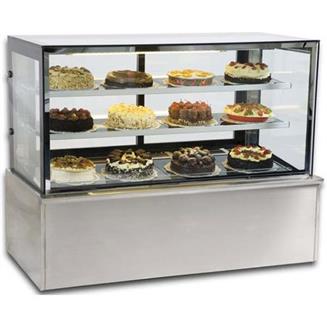 Glass And Ss Cake Display Counter