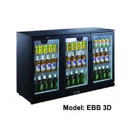 Glass Door Back Bar Refrigerator