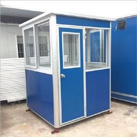 Glass Portable Security Cabins