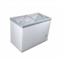 Glass Top Chest Freezer 350L