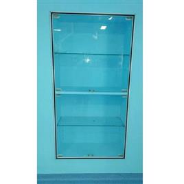 Glass Wall Cabinet In Faridabad Amba Steel Metal Udyog, Number Of Shelves: 4 Shelves