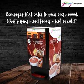 Godrej Hot And Cold Coffee Vending Machine, Model Name/Number: Godrej Hot and Cold Vending Machines