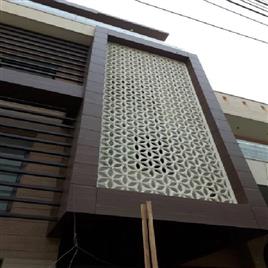 Grc Jali Elevation In Bengaluru Rj Interiors And Constructions