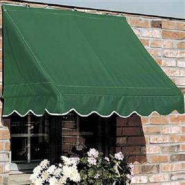 Green Window Awning, Waterproof: Yes