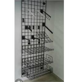 Grid Wall Display Rack, Material: Stainless Steel