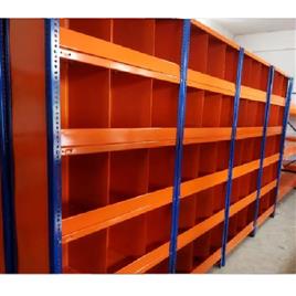 Heavy Duty Steel Rack 2, Color: orange and blue