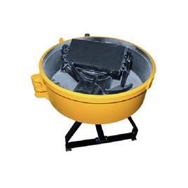 High Mangneese Steel Roller Pan Mixer, Frequency: 50-60 Hz