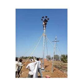 High Mast Pole 6, Material: GI and MS