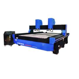 High Precision Double Head Cnc Stone Router, Driven Motor: Servo Motor