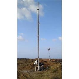 High Rise Cctv Camera Pole, Height: 10-15 m
