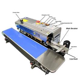 Horizontal Gas Flush Band Sealer, Sealing Width: 12 mm