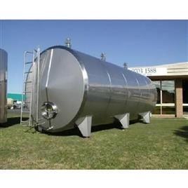 Horizontal Milk Storage Tank 6