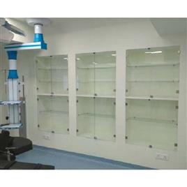 Hospital Storage Cabinet, Window Frame: Aluminum