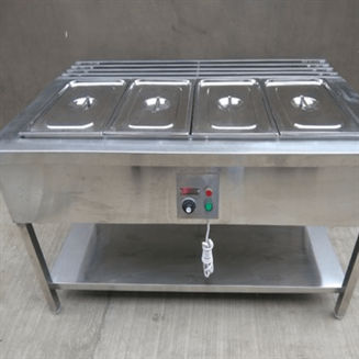 Hot Bain Marie With Slide Tray