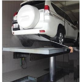 Hydraulic Car Washing Lift With Trp Platform, Oil Receiver capacity: 150 L