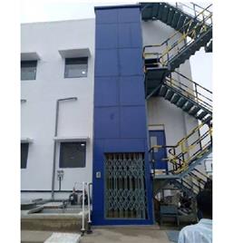 Hydraulic Industrial Goods Lift 11, Maximum Speed: 12m/min