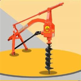 Hydraulic Post Hole Digger In Jaipur Vishwakarma Agro Industries, Maximum Diameter: 450mm