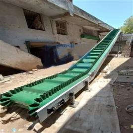 Inclined Belt Conveyor System, Material Handling Capacity: 100 kg/feet