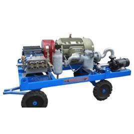 Industrial Heat Exchanger Tube Cleaning Water Jetting Machine, Pressure: 600 bar