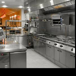 Industrial Kitchen Equipment Setup