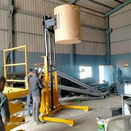 Industrial 2 Ton Load Capacity Semi Electric Paper Roll Stacker