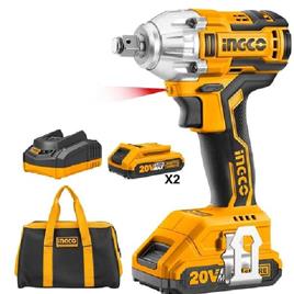 Ingco Ciwli2001 Cordless Impact Wrench, Dimension: 20 X 20 X 5.0cm