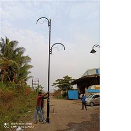 Iron 5 M Garden Light Poles