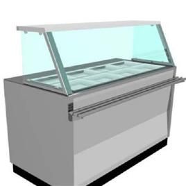 Kitchen Craft Ss Salad Bar Counter