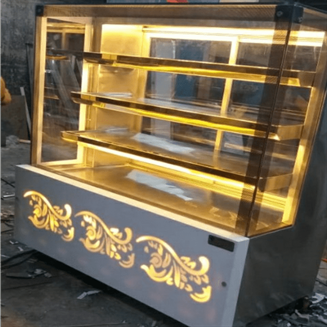 Latest Display Case, Material: Glass, Stainless Steel