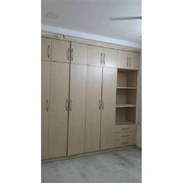 Light Brown Wooden Wardrobe