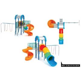 Lldpe Kids Multiplay Station, Color: Multicolor