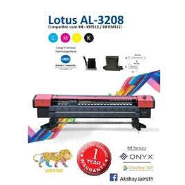 Lotus Al 3208 Solvent Printing Machines Using Km 512, Model Name/Number: AL-3208