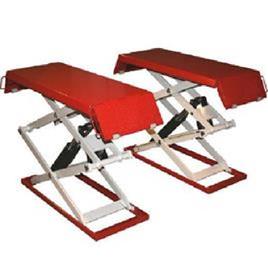 Low Rise Scissor Lift In Delhi Techvos India, Material: Cast Iron