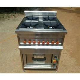 Lpg Four Burner Gas Range With Oven