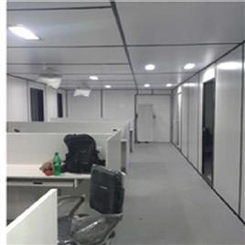 Luxurious Portable Office Cabin - Steel, Variable Dimensions | Easy Installation, Customizable Layout, Eco-Friendly, Energy Efficient, Fire Resistant, Low Maintenance, Thermal Insulation, Portable & Relocatable