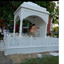 Makrana Marble Outdoor Chatri