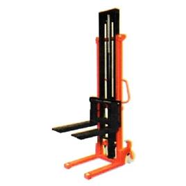 Manual Hydraulic Stacker In Noida Mhe Hydraulic Equipments, Lifting Speed: 14 mm/stroke