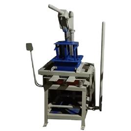 Manual Movable Concrete Block Making Machine 3, Automation Grade: Manual