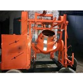 Manual One Bag Concrete Mixer With Lift, Drum Capacity: 500 L