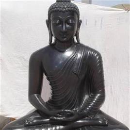 Marble Buddha Ji Statue In Alwar Garima Marble Murti Art, Material: Marble