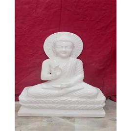 Marble Buddha Statue 8, Material: Marble at Best Price in Jaipur ...